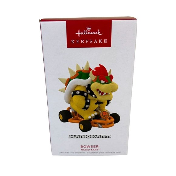 NEW Hallmark MarioKart Nintendo Bowser Christmas Ornament, Collectible 2022 - Picture 1 of 9